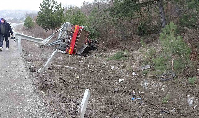 Tavşanlı'da trafik kazası, 1 yaralı