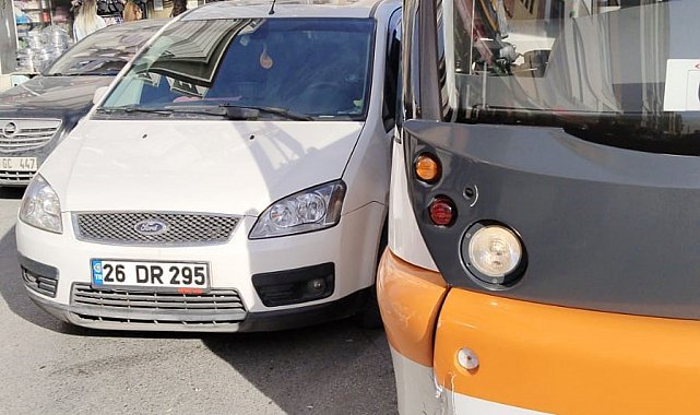 Tramvay seferi aksadı