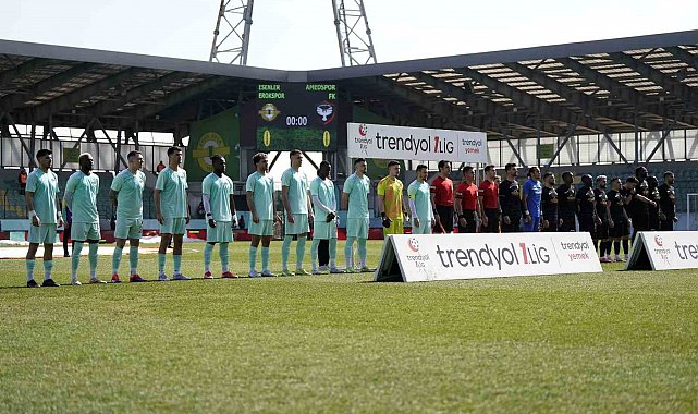 Trendyol 1. Lig: Esenler Erokspor: 1 - Amed Sportif Faaliyetler: 1