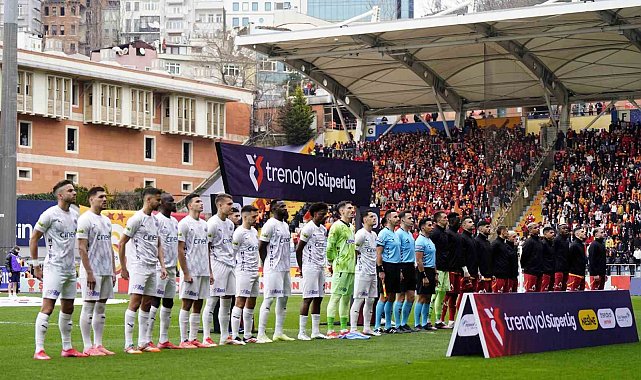 Trendyol Süper Lig: Kasımpaşa: 0 - Galatasaray: 1