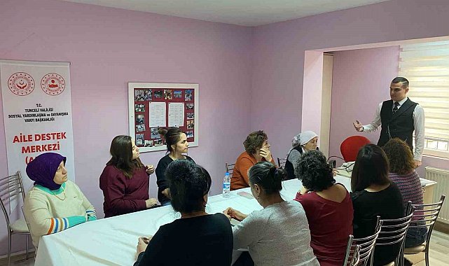 Tunceli'de, tüketiciyi bilgilendirme eğitimleri sürüyor