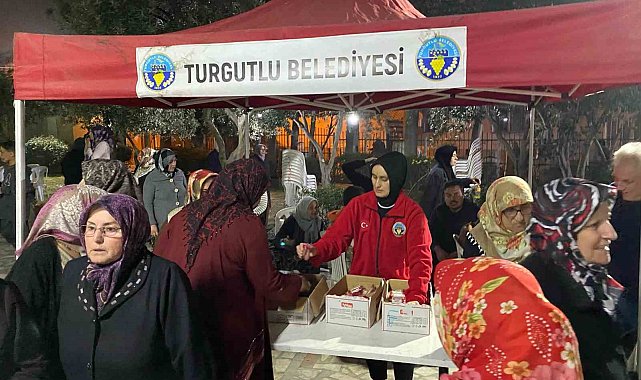 Turgutlu Belediyesinden Kadir Gecesi ikramı