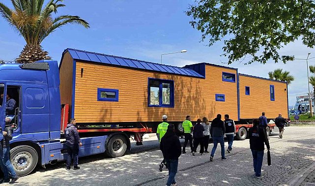 Turizm merkezi Bozcaada'da Tiny House 1 Eylül'e kadar ada dışına taşınacak