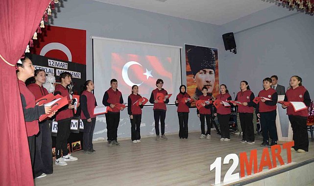 Türkeli'de İstiklal Marşı programı