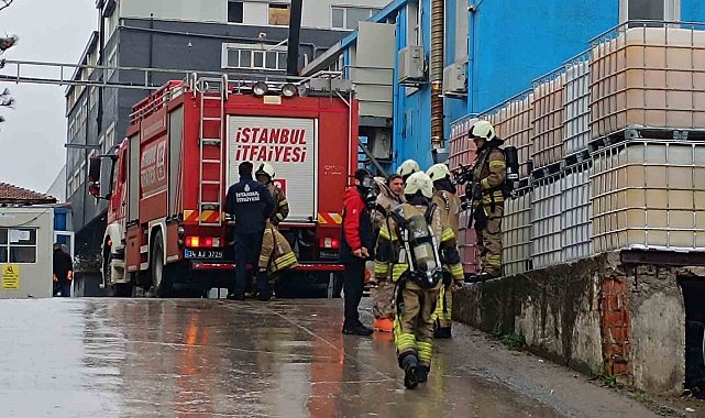 Tuzla'da fabrikada kimyasal madde sızıntısı: İşçiler tedbir amaçlı tahliye edildi