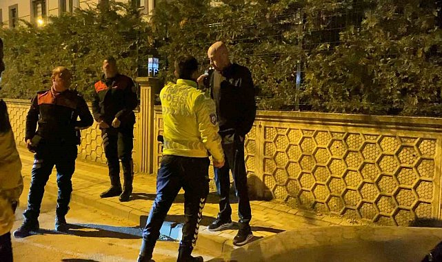 Uygulamadan kaçan alkollü sürücüden polislere: "Amerikan polisi misiniz?"