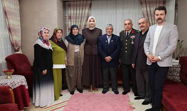 Vali Yiğitbaşı, iftarda Kıbrıs Gazisi'nin sofrasına konuk oldu