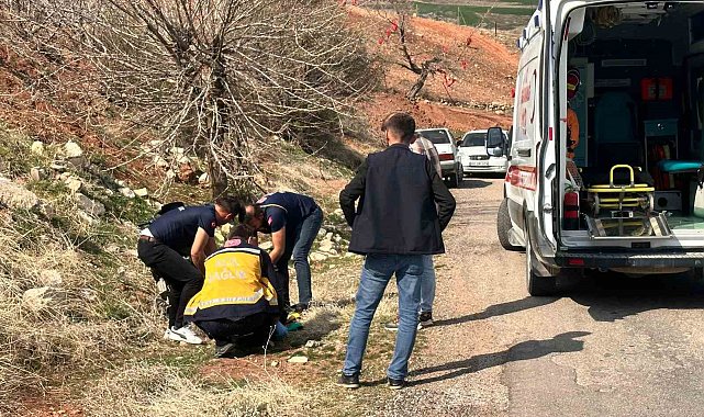 Virajı alamayan motosiklet devrildi: 1 yaralı