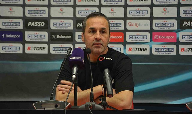 Yalçın Koşukavak: "Play-off iddiamız olsun diye uğraşıyoruz"