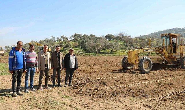 Yenipazar'da yeni mezarlık alanı için çalışmalar devam ediyor