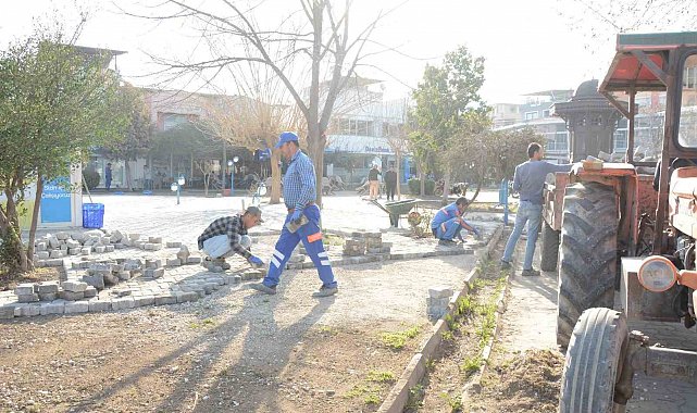 Yenipazar'ın dört bir köşesinde çalışmalar sürüyor