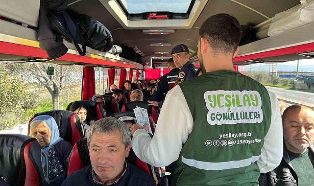 Yeşilay Derneği Aydın Şubesi'nden farkındalık etkinliği