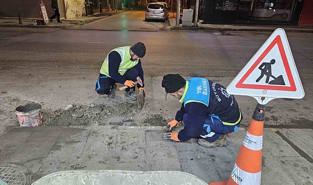 Yollar konforlu ve güvenli hale getiriliyor