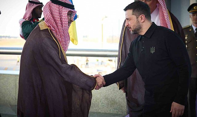 Zelenskiy Suudi Arabistan'da