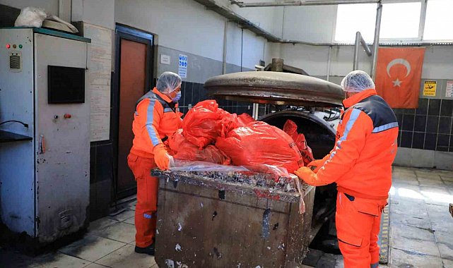 10 bin ton tıbbi atık bertaraf edildi