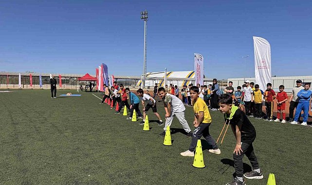 23 Nisan Spor Festivali'nde çocuklar spora ve eğlenceye doydu