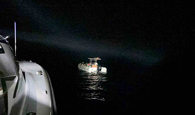 27'si çocuk 59 düzensiz göçmen Mobil Radara yakalandı