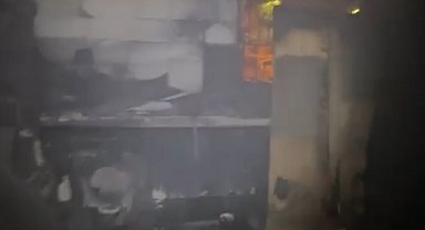 3 çocuklu annenin yaşadığı ev yandı