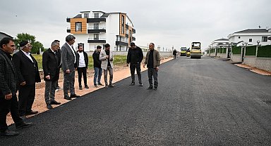 3 mahalleye bin 300 ton asfalt