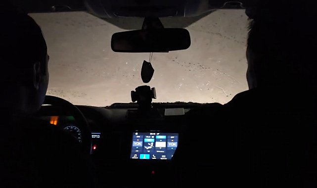 3,5 saat kar ve tipide mahsur kaldılar