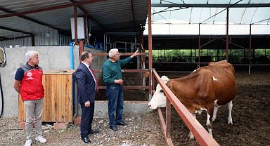'Anneleri Aşılat, Buzağını Yaşat' projesi eğitim toplantısı Ortaca'da gerçekleştirildi