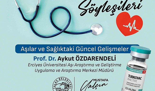 'Talas'ta Sağlık Var' söyleşileri sürüyor