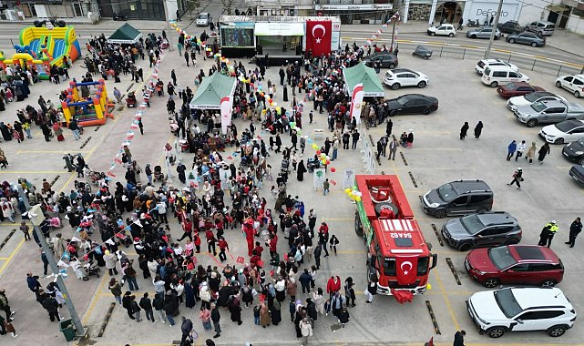'Yeşil Vatan Tırı' 2 bine yakın miniği hem eğlendirdi hem de bilinçlendirdi