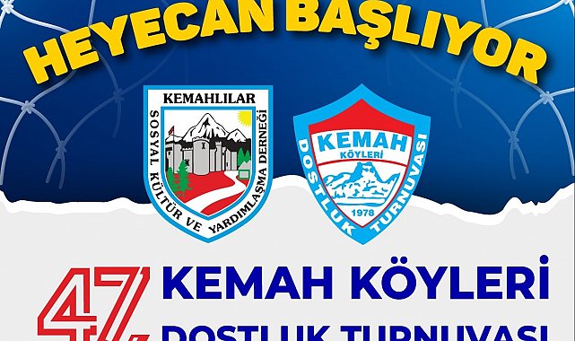 47. Kemah Köyleri Dostluk Turnuvası heyecanı başlıyor