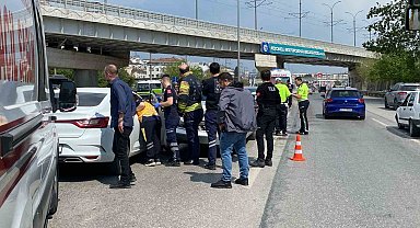 5 aracın karıştığı zincirleme trafik kazasında 3 kişi yaralandı