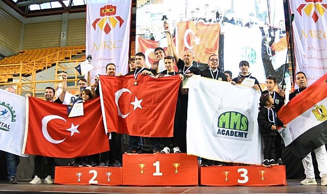 5 kıtadan okulların katıldığı olimpiyatlarda İzmit MTAL, 4 kupa ile döndü