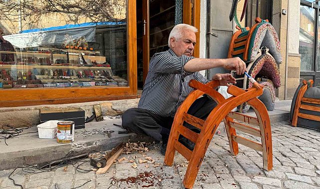 52 yıllık "semerci" ata yadigarı mesleğini gelecek nesillere taşıyor