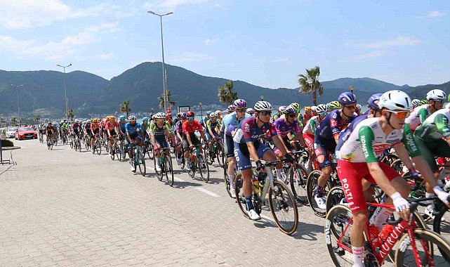 60. Cumhurbaşkanlığı Türkiye Bisiklet Turu'nun Fethiye-Marmaris etabı başladı
