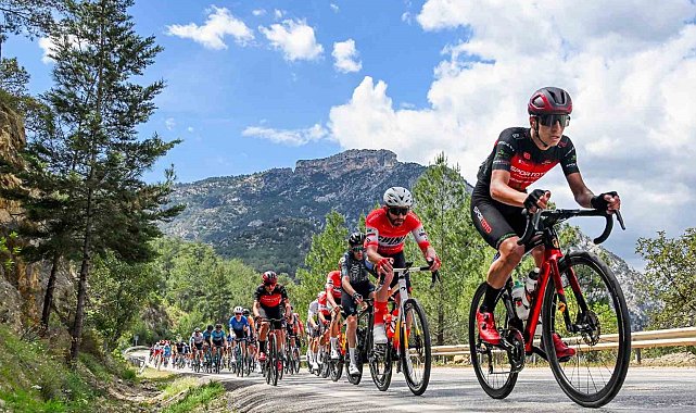 7. Tour of Mersin Uluslararası Bisiklet Turu'nda 2. etap tamamlandı