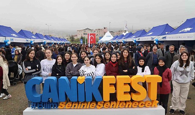 71 bin 222 bilim ve teknoloji tutkunu CANİKFEST'te buluştu