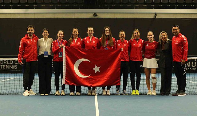 A Milli Kadın Tenis Takımı, Fransa'yı mağlup etti