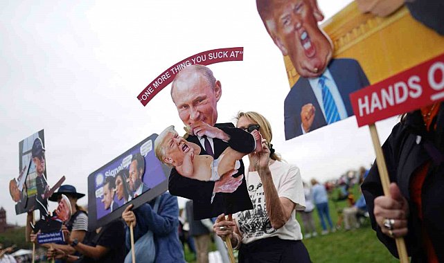 ABD'nin 50 eyaletinde Trump karşıtı gösteri