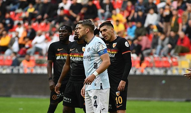 Adana Demirspor ile Kayserispor 14. randevuda