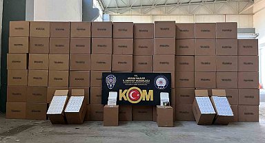 Adana'da 5 milyon TL değerinde kaçak makaron ele geçirildi