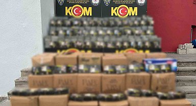 Adana'da Kaçakçılık Operasyonu: 90 bin adet mükerrer bandrol ele geçirildi