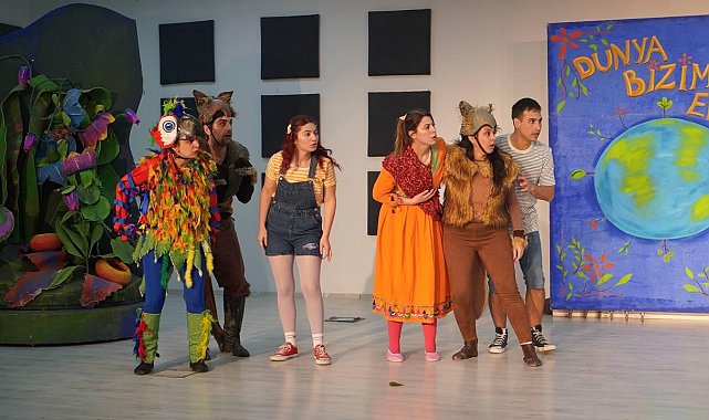Adıyaman Belediyesi'nden çocuklara çevre temalı tiyatro gösterisi