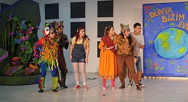 Adıyaman Belediyesi'nden çocuklara çevre temalı tiyatro gösterisi