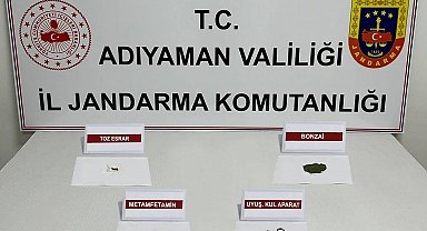 Adıyaman'da 14 şahsa uyuşturucu maddeden işlem yapıldı