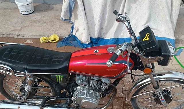 Adıyaman'da park halinde motosiklet çalındı