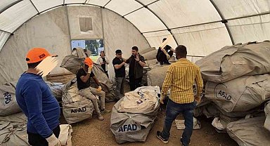 AFAD çadırları muhtemel afetlere hazırlandı