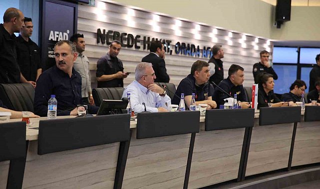 AFAD: "Türkiye Afet Müdahale Planı devreye alınmıştır"