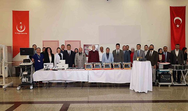 Afyonkarahisar Devlet Hastanesi'ne 15 Milyon TL'lik tıbbi cihaz desteği