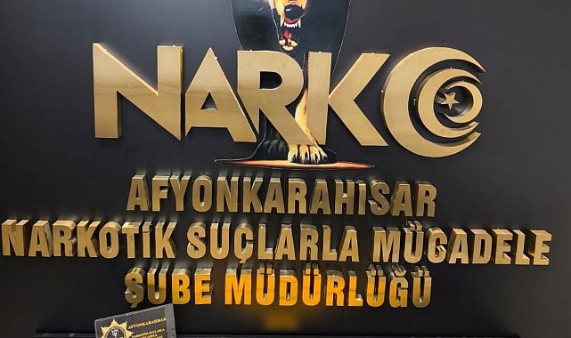 Afyonkarahisar'da uyuşturucu operasyonu