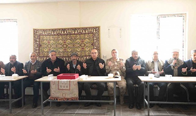 Ağrı Valisi Koç, Kıbrıs Gazisi Süleyman Pisil'in ailesine taziye ziyaretinde bulundu