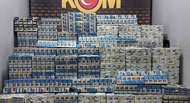 Ağrı'da 7 bin 950 paket kaçak sigara ele geçirildi
