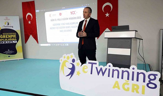 Ağrı'da öğretmenlere yönelik "Eğitimde Yeni Yaklaşımlar" kursu düzenlendi